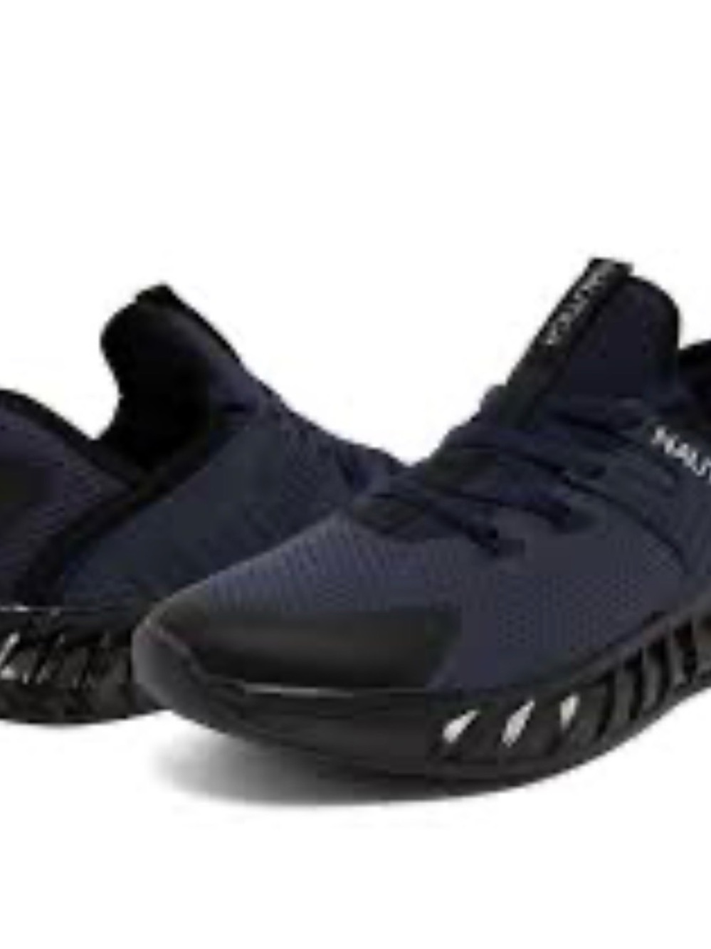 Nautica Men's Navy and Black Athletic Sneakers